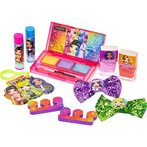 Подаръчен комплект за грим Rainbow High-Townley Момиче Cosmetic Включва Гланц за устни, лак за нокти, аксесоари за коса за момиченца