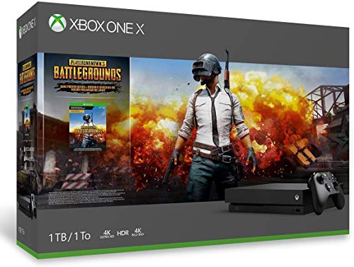 Microsoft Xbox One X Комплект PlayerUnknown's Battlegrounds обем 1 TB + Playerunknown's Battlegrounds Limited Edition | Включва: