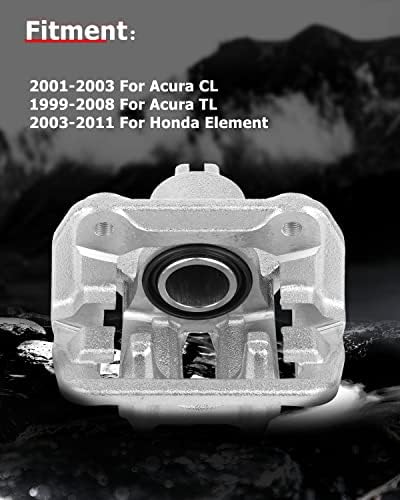 челюсти на дисковата спирачка cciyu Performance с 19-B2588 19-B2589 подходящ за 2001-2003 за Acura CL, 1999-2008 за Acura TL, 2003-2011